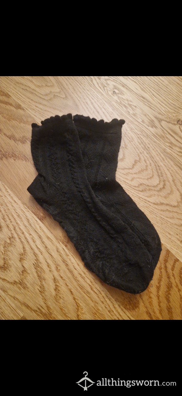 Black Ankle Socks, Multiple Days Wear, Includes Shipping!