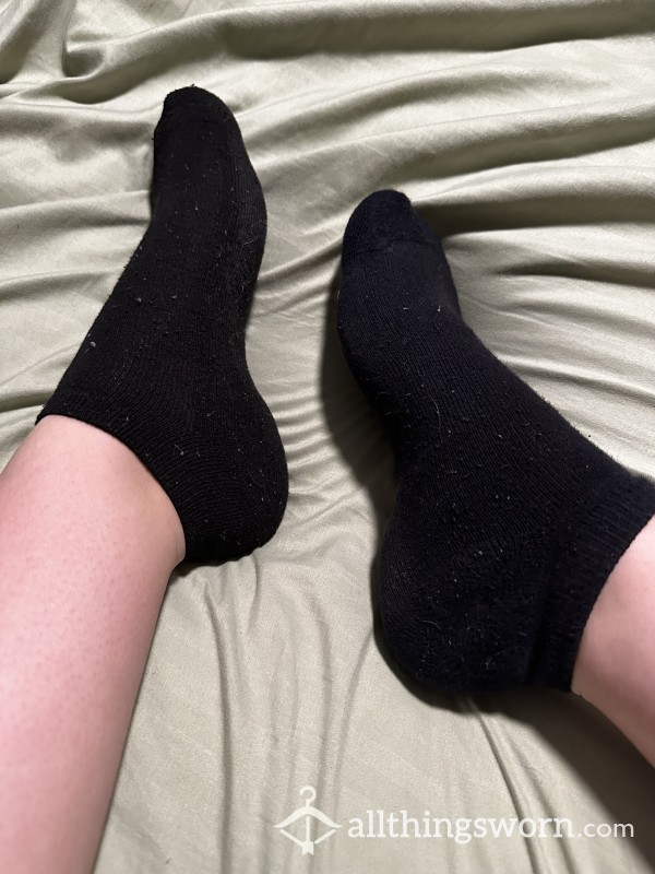 Black Ankle Socks-24 Hr Wear At School