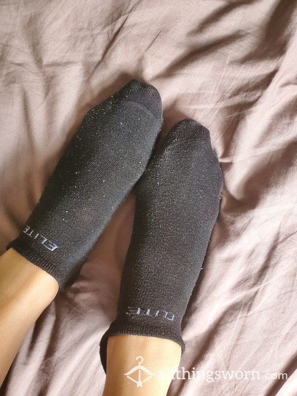 Black Atheletic Socks