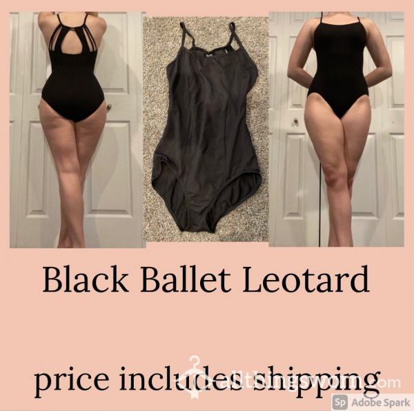 Black Ballet Leotard