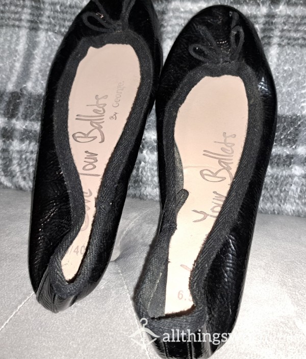 Black Ballet Shoes