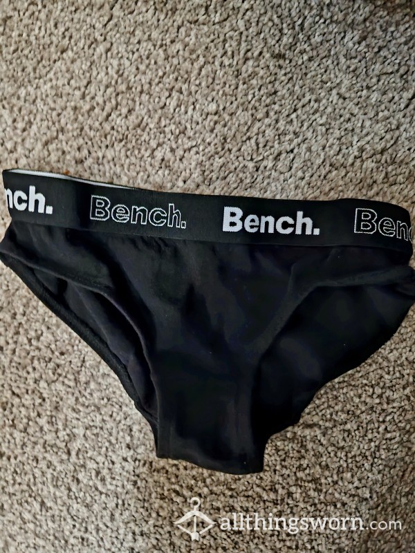 Black Bench Panties