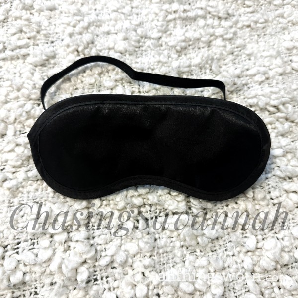 Black Blindfold / Sleep Mask