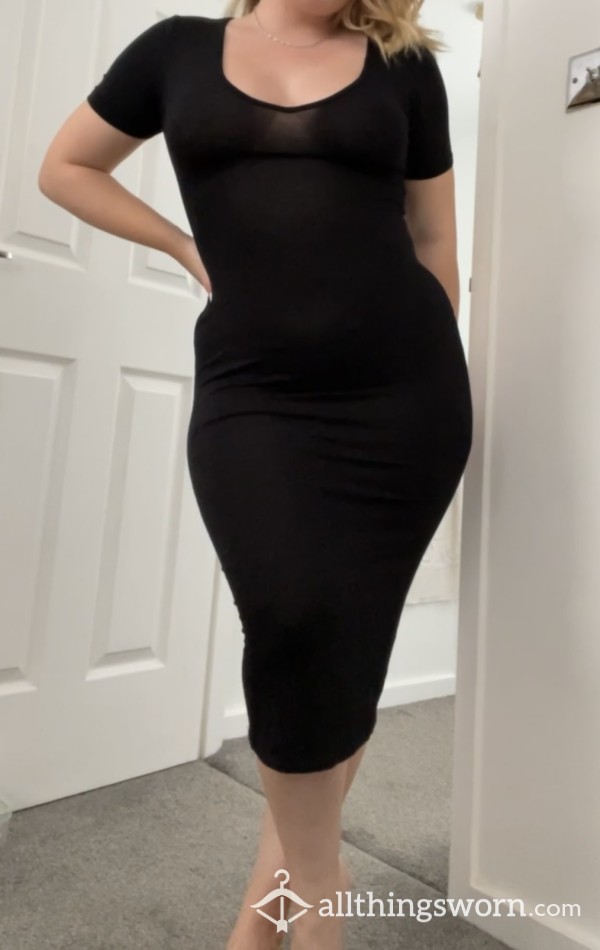 Black Body-Con Dress