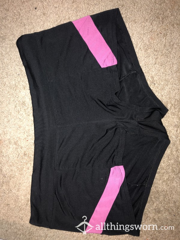 Black Booty Shorts