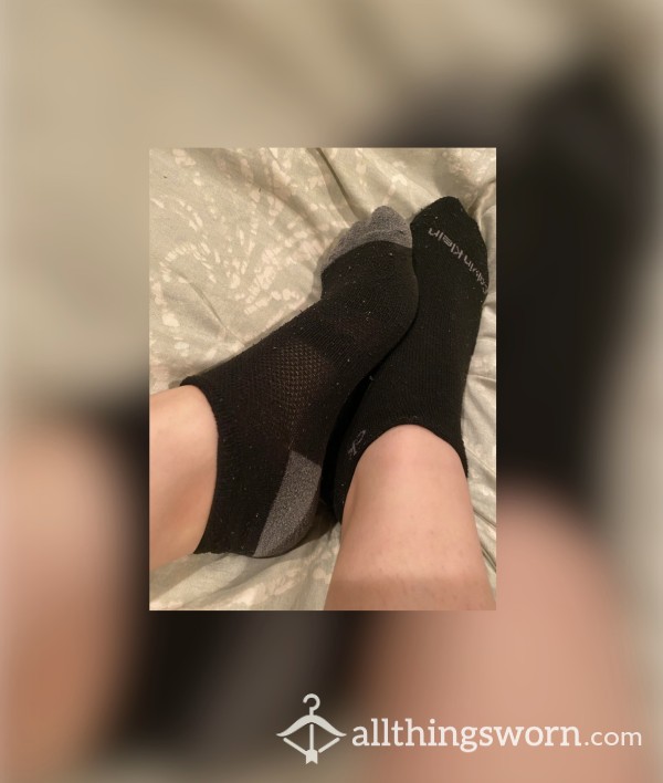 Black Calvin Klein Ankle Socks