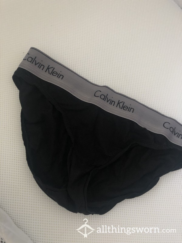 Black Calvin Klein Panties