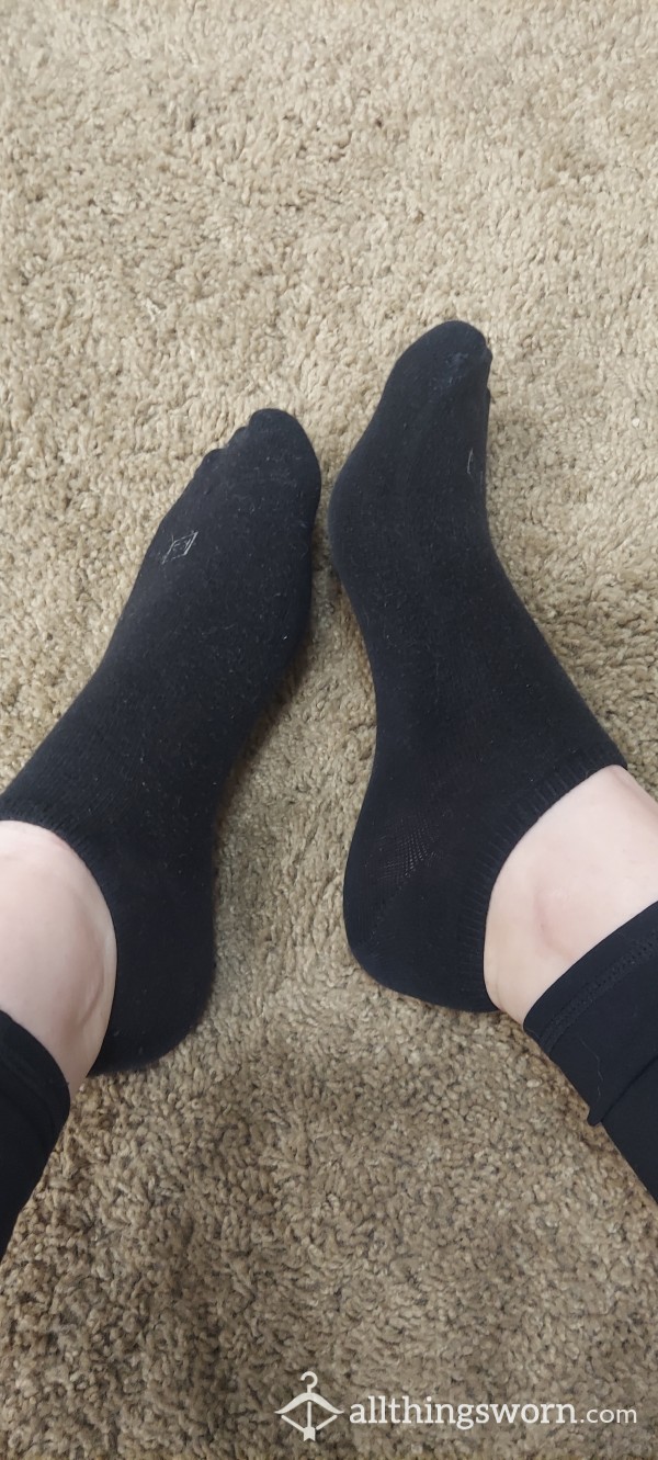 Black Cotton KB Socks