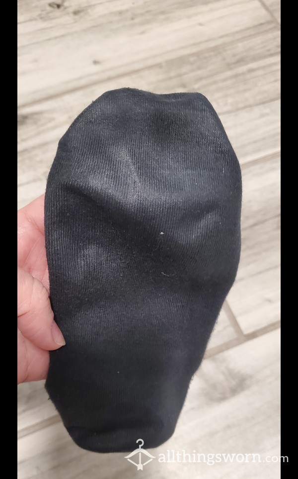 Black Cotton Socks. 3 Days Wear
