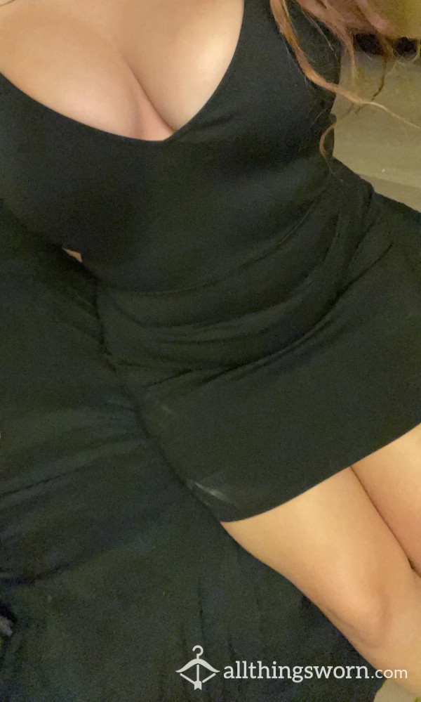 Black Dress Lace Up