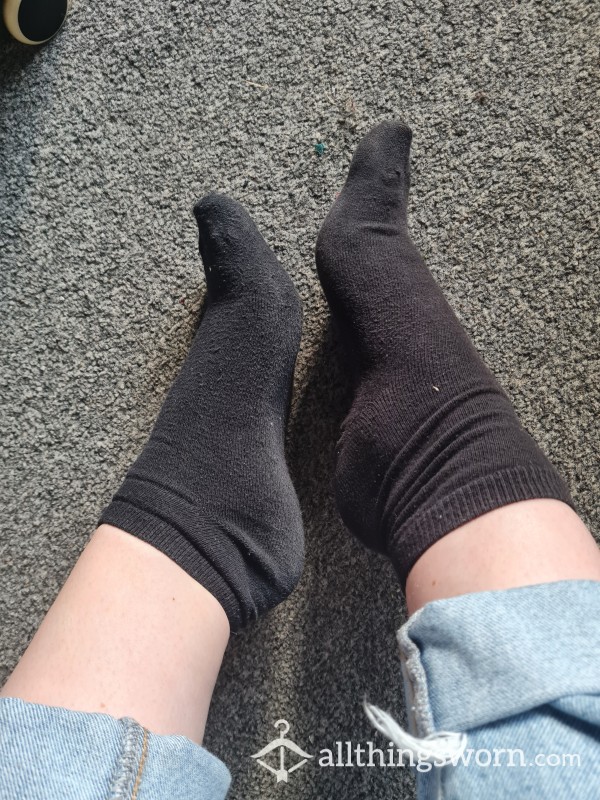 Black Everyday Socks 🌸