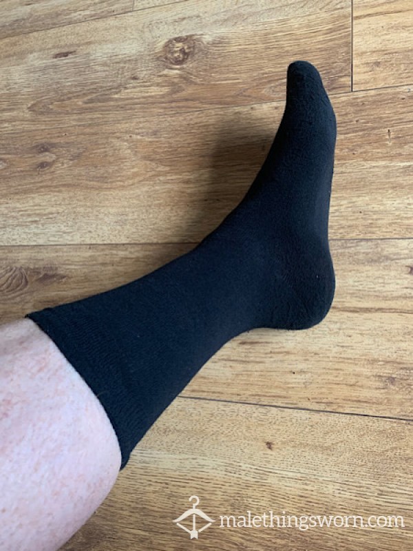 Black Formal Cotton Socks. Ready Loaded.