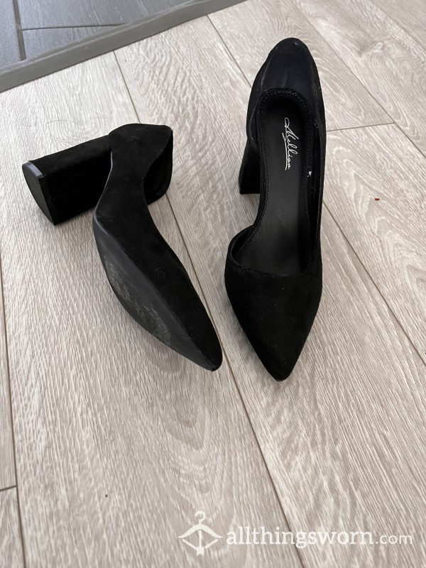Black Heels Fresh Wear Size 5.5