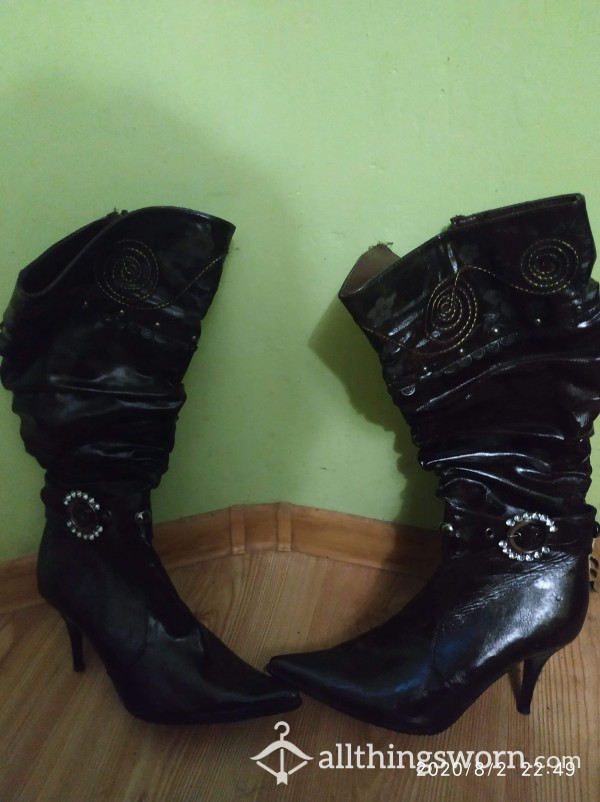 Black High Boots