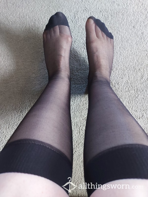 Black Knee-high Stockings