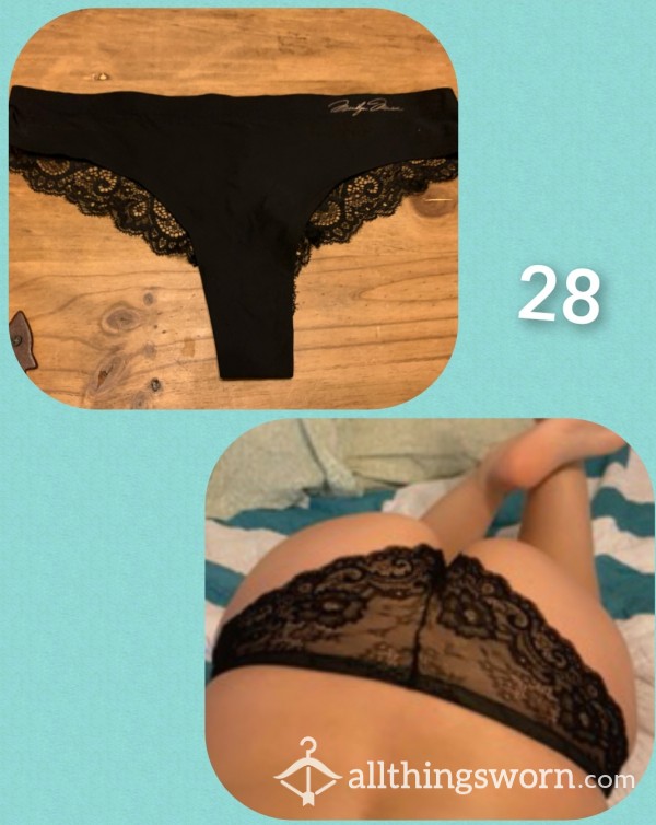 Black Lace Cheeky 28