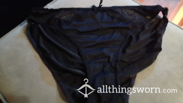 Black Lace Knicker's Pants Panties