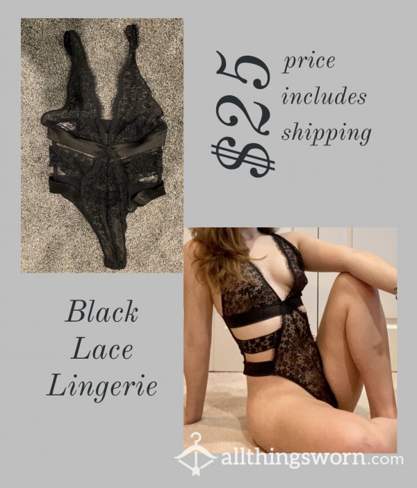 Black Lace Lingerie