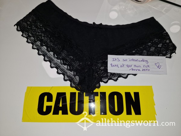 Black Lace Panties, Super Well Loved