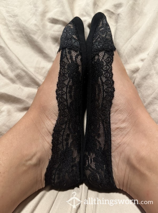 Black Lace Socks