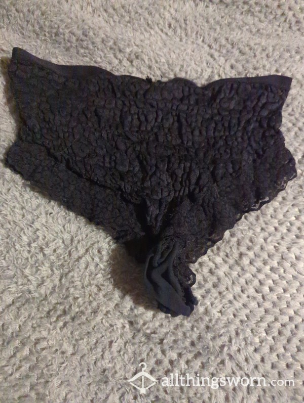 Black Lacey Panties
