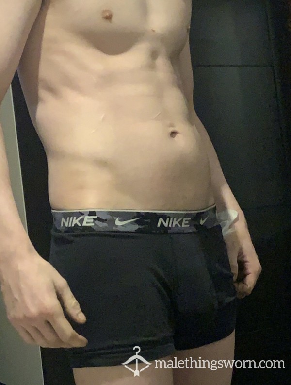 Black Nike Boxers- 2 Days Old Sweat Included- Talk For Customisation 😈👅