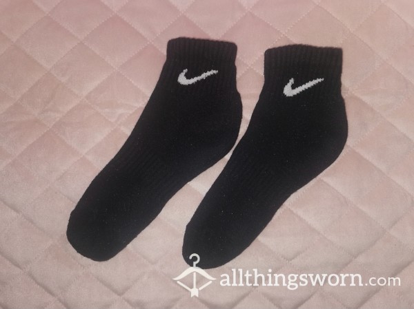Black Nike Gym / Running Socks
