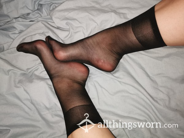 Black Nylon Stockings