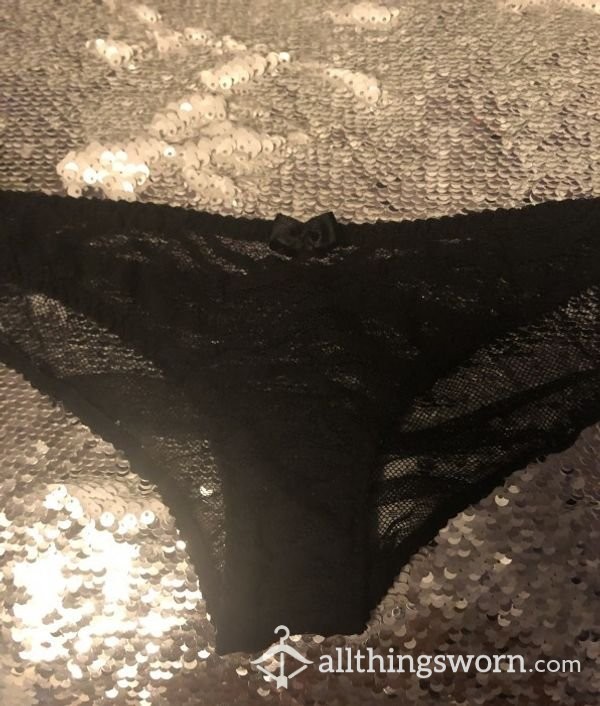 Black Pair Of Panties