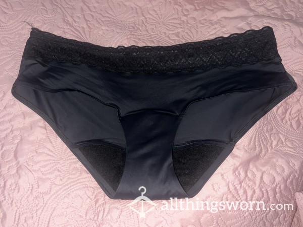 Black Panties With Super Absorbent Gusset 💦 🍋 $40aud