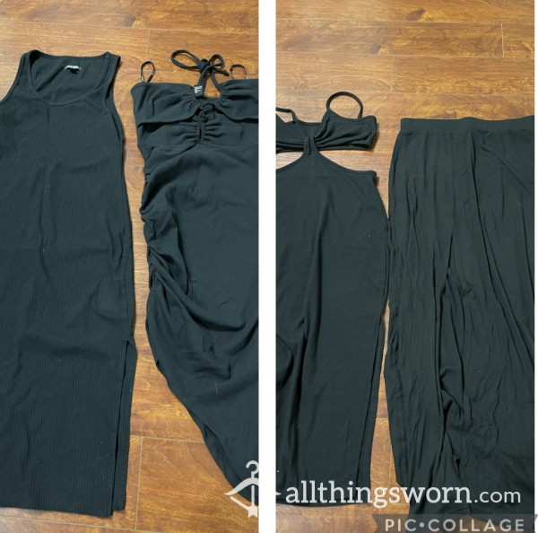 Black Sissy Dresses/Skirt $35 (for All!) US Shipped!