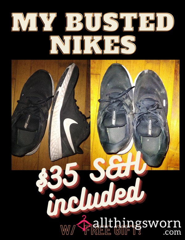 Black Size 10.5 Nikes For Sale