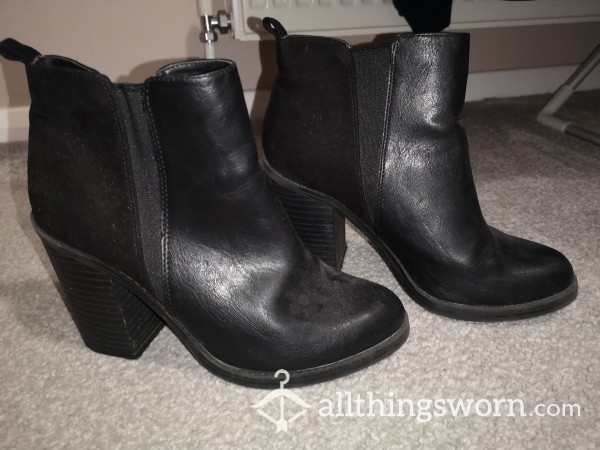 Black Size 5 Ankle Boots