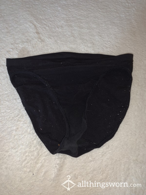 Black Spandex Panties