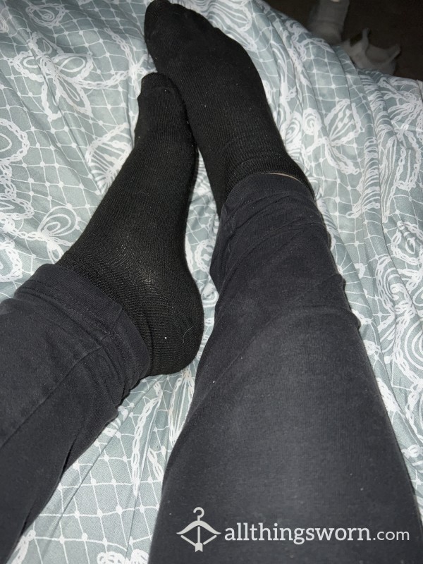 Black Stinky Socks