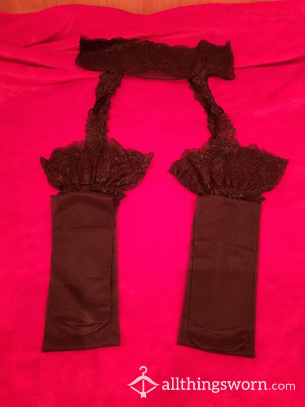 Black Stockings And Suspenders