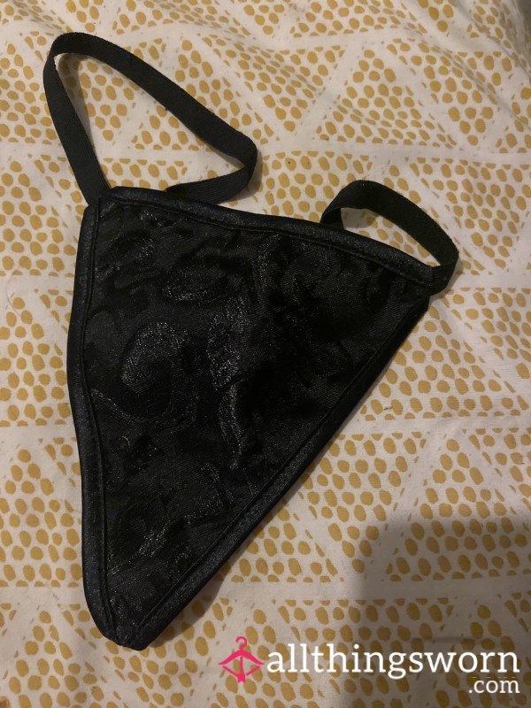 Black Thong Worn Allll Day Long - Extras Can Be Discussed