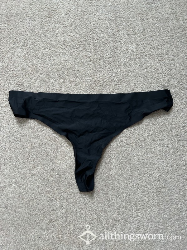 Black Thong, Worn For 24 Hours