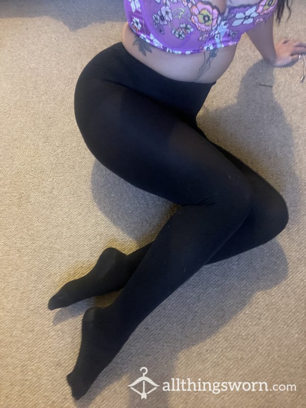 Black 100 Denier Tights Available For Wear 💋 Come And Claim Them 💋