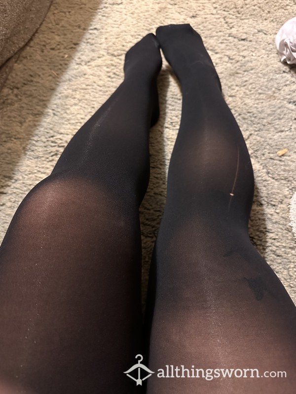 Black Tights Worn To Your Liking