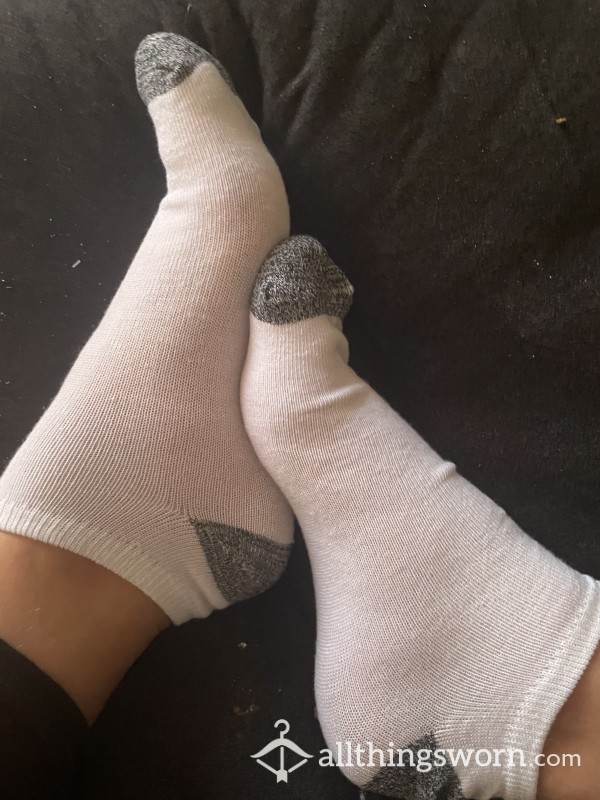 Black Toe/heel Socks