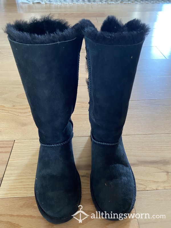 Black Used Ugg Boots