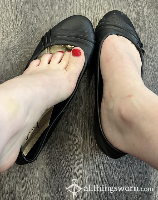 Worn Women’s Flats Shoes