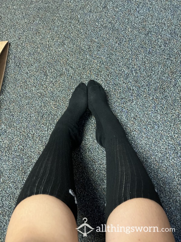 Black Work Socks
