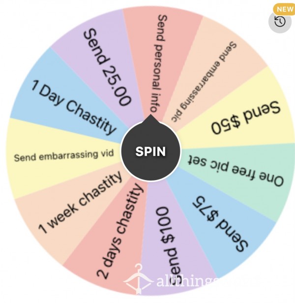 Spin My Wheel