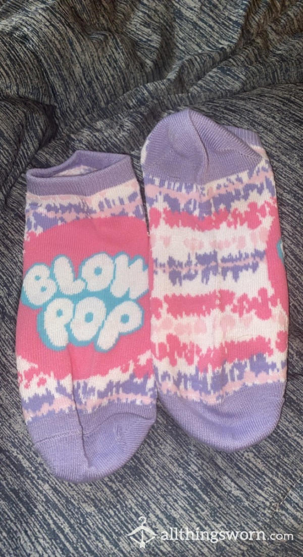Blow Pop Socks Tye Dye Design
