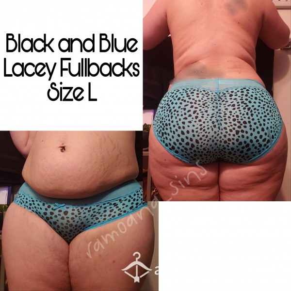 Blue And Black Lacey Fullbacks