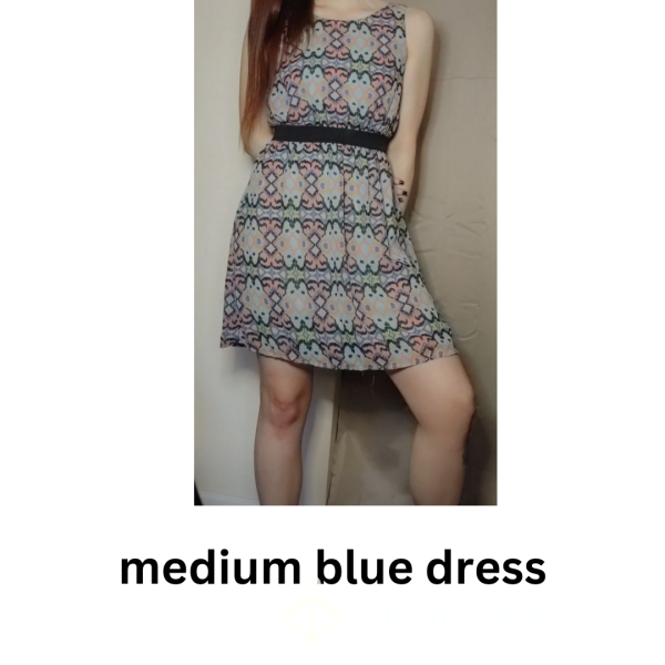 Blue Dress, Medium