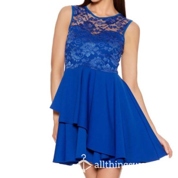 Blue Formal Evening Dress