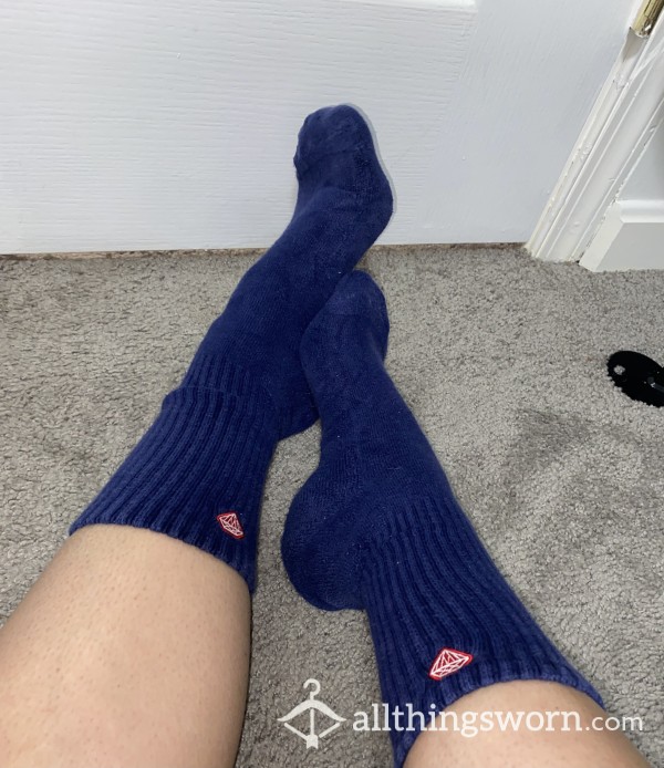 Blue Gym Socks